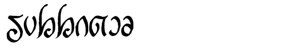 Rellanic font preview